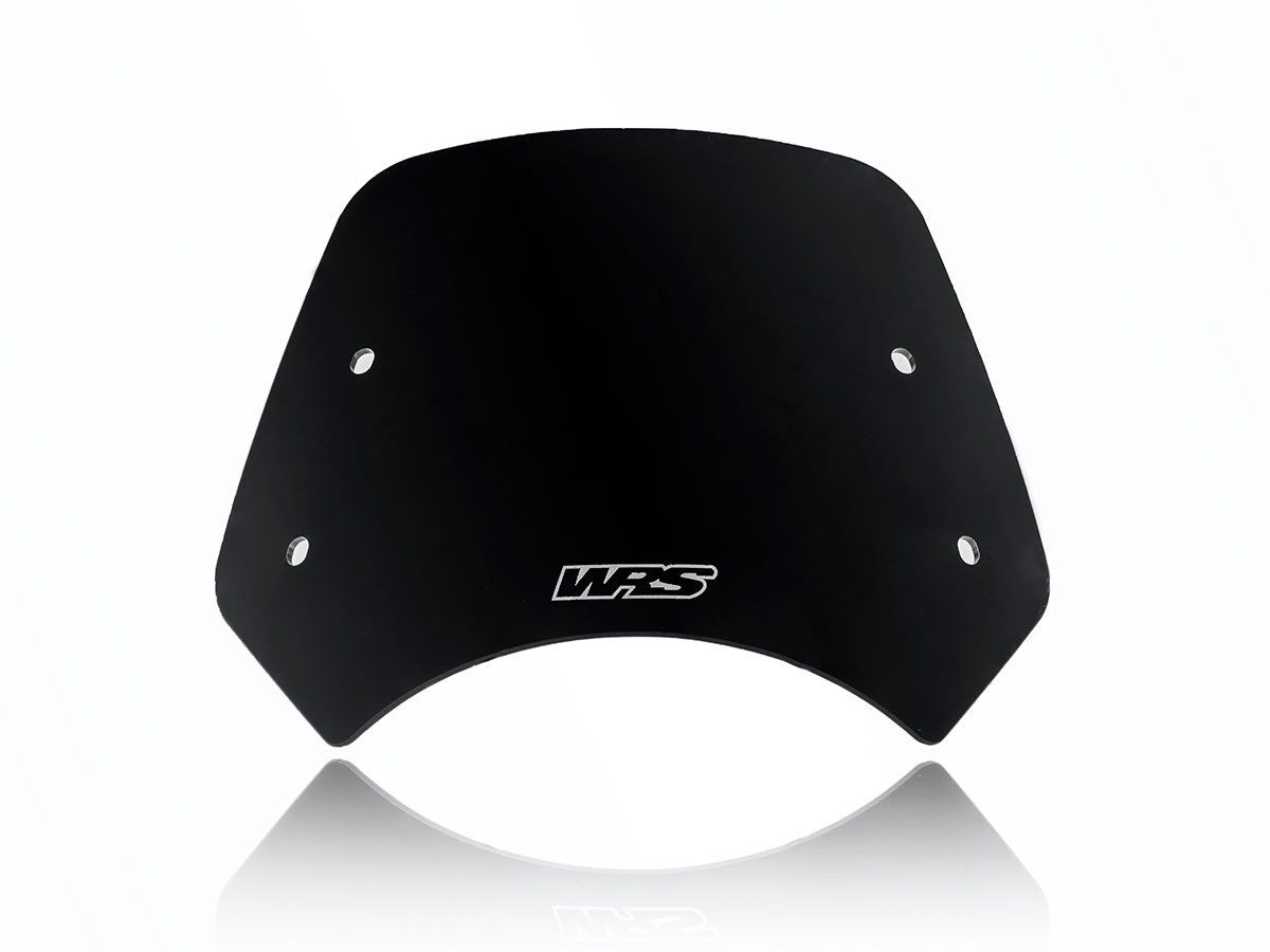 Pare-Brise Sport Noir WRS pour Benelli Leoncino 500 (17-23) - BE006NL