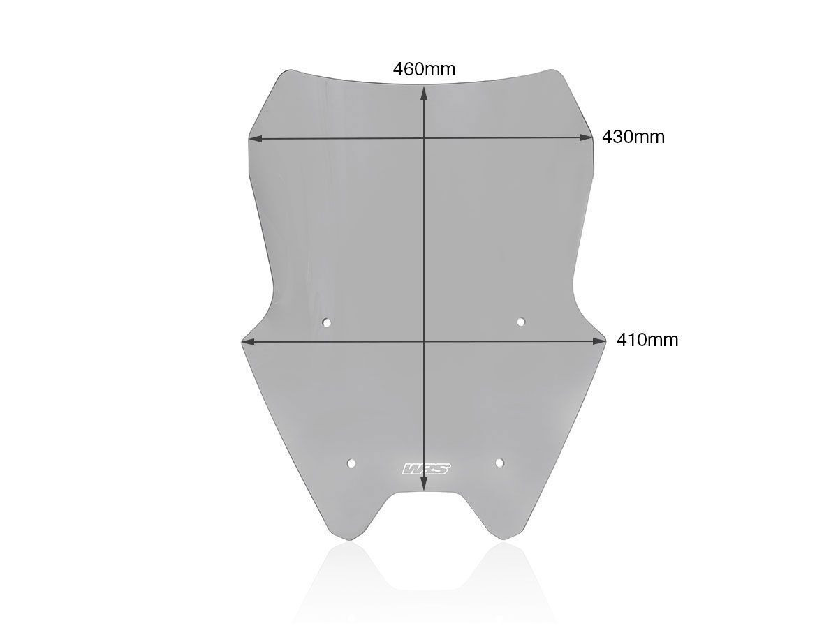 Pare-Brise Touring Fumé WRS pour BMW R 1200 RS (15-18) - BM071F