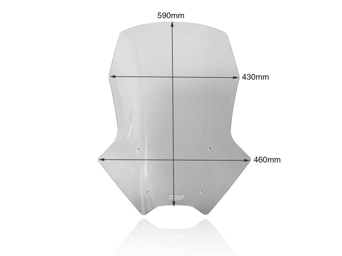 Pare-Brise Touring Fumé WRS pour Honda NSS 750 Forza (21-24) - HO045F
