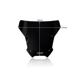 Pare-Brise Sport Noir WRS pour Honda NSS 750 Forza (21-24) - HO047NL