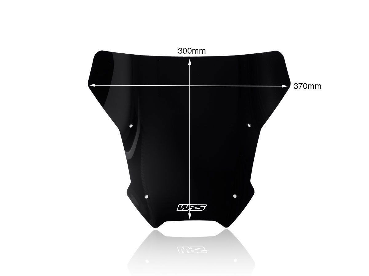 Pare-Brise Sport Noir WRS pour Honda NSS 750 Forza (21-24) - HO047NL