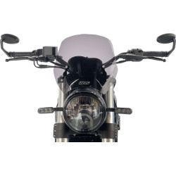 Pare-Brise Touring Fumé Foncé WRS pour Benelli Leoncino 500 (17-23) - BE005FS
