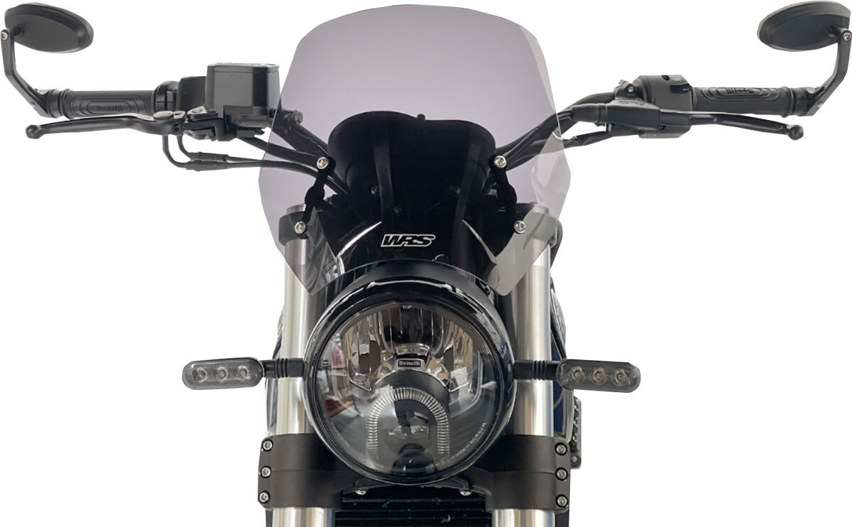Pare-Brise Touring Fumé Foncé WRS pour Benelli Leoncino 500 (17-23) - BE005FS