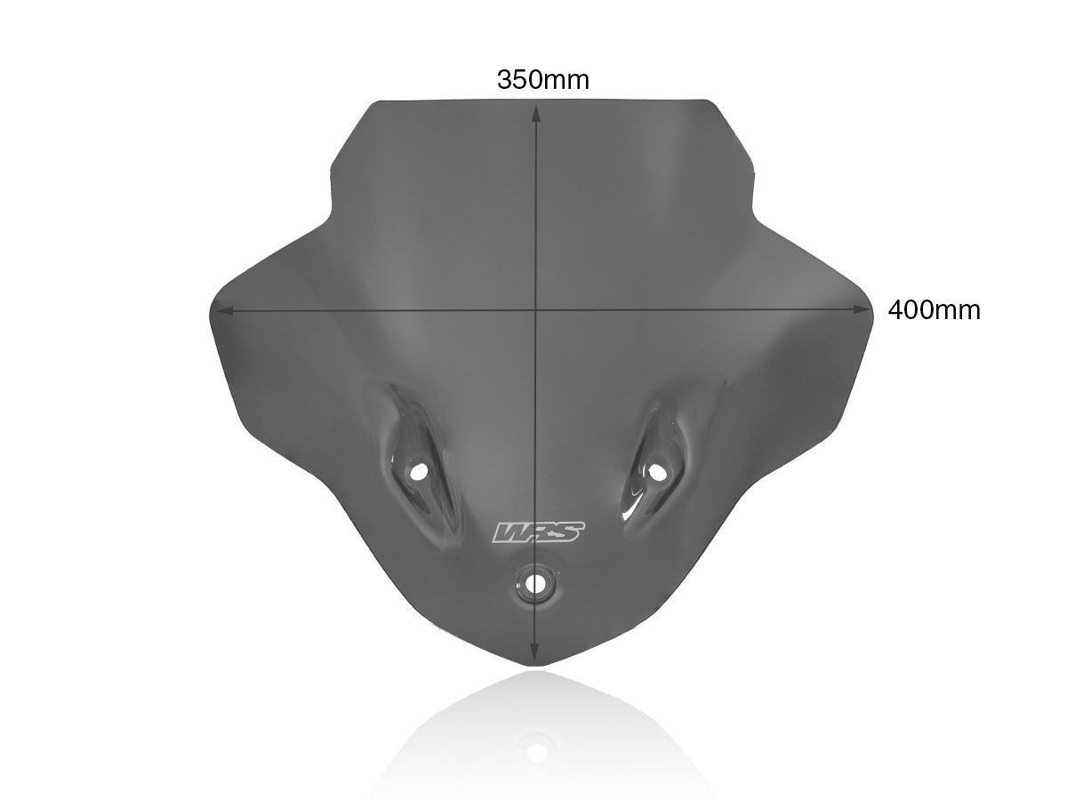 Pare-Brise Touring Fumé Foncé WRS pour BMW S 1000 R (14-20) - BM067FS