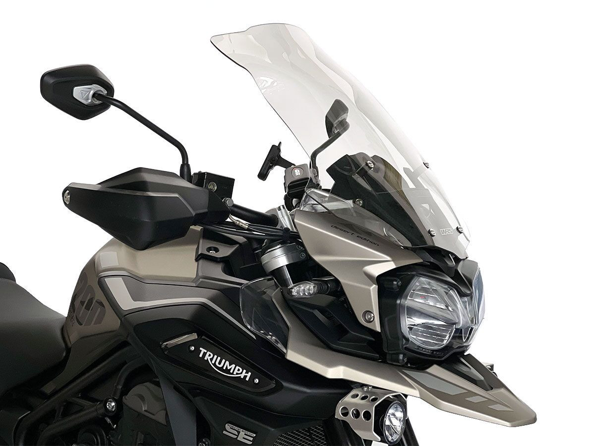 Pare-Brise Touring Claire WRS pour Triumph Tiger Explorer XCA (16-20) - TR002T