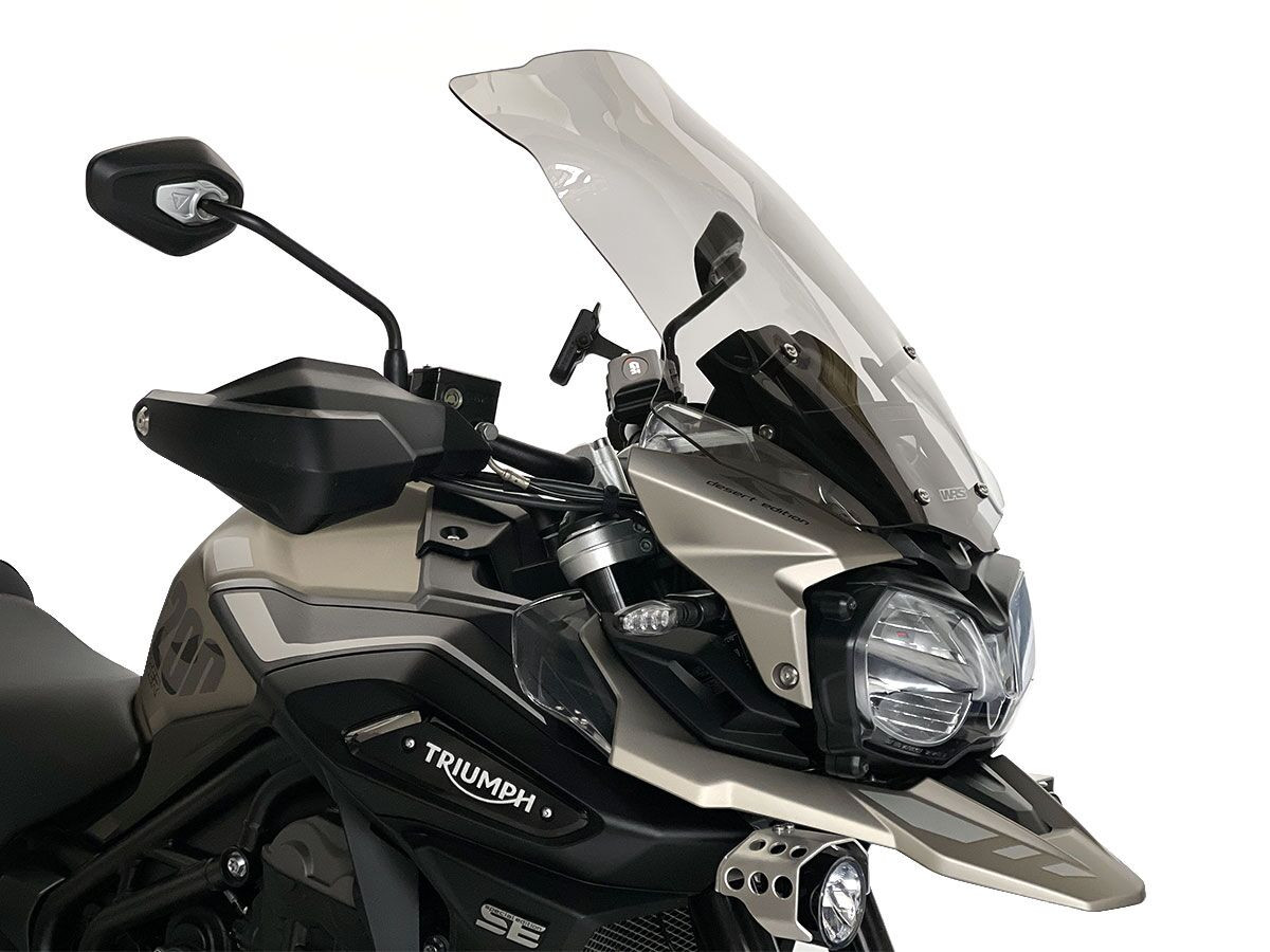 Pare-Brise Touring Fumé WRS pour Triumph Tiger Explorer XRX (16-20) - TR002F