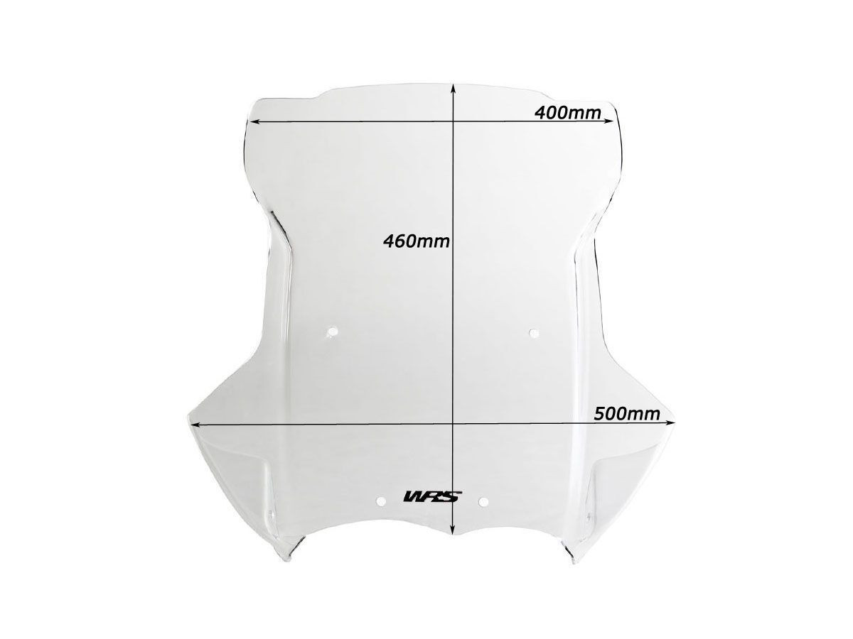 Pare-Brise Touring Claire WRS pour BMW R 1200 GS (04-12) - BM004T