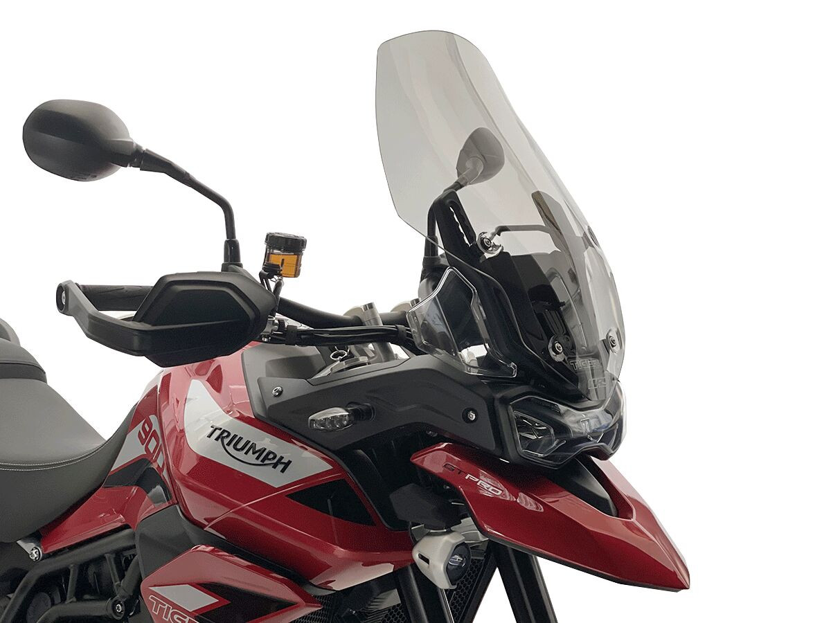 Pare-Brise Touring Fumé WRS pour Triumph Tiger 900 Rally Pro (20-22) - TR003F