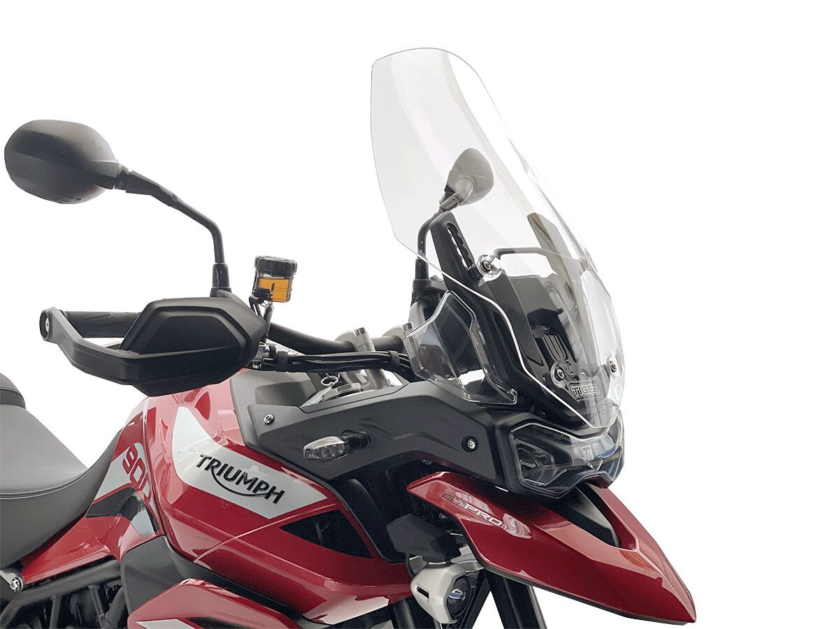 Pare-Brise Touring Claire WRS pour Triumph Tiger 900 Rally (20-23) - TR003T