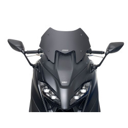 Pare-Brise Sport Noir Mat WRS pour Yamaha XP 560 T-MAX Tech Max (22-24) - YA024NO