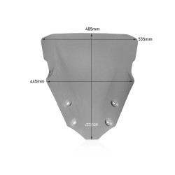 Pare-Brise Touring Fumé WRS pour Suzuki GSX-S 1000 GT (22-24) - SU006F