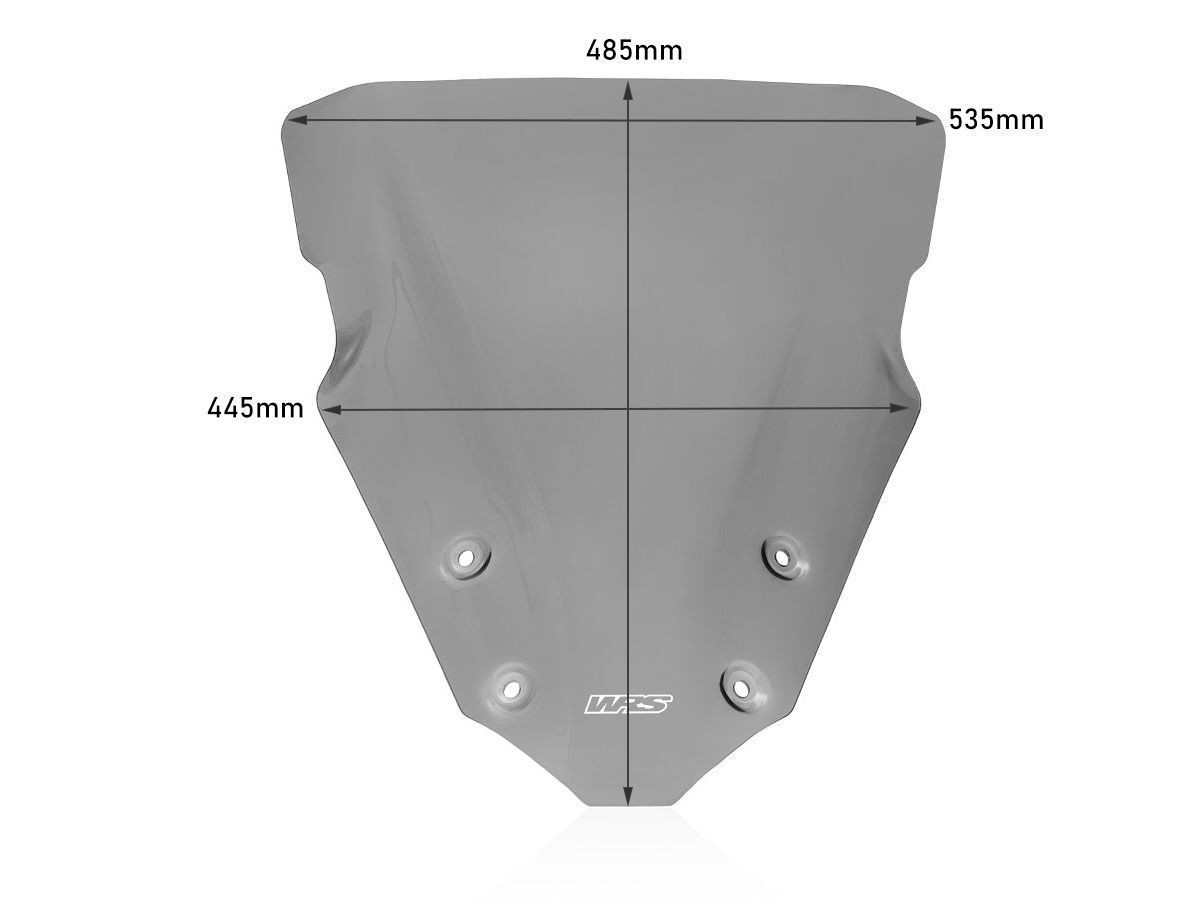 Pare-Brise Touring Fumé WRS pour Suzuki GSX-S 1000 GT (22-24) - SU006F