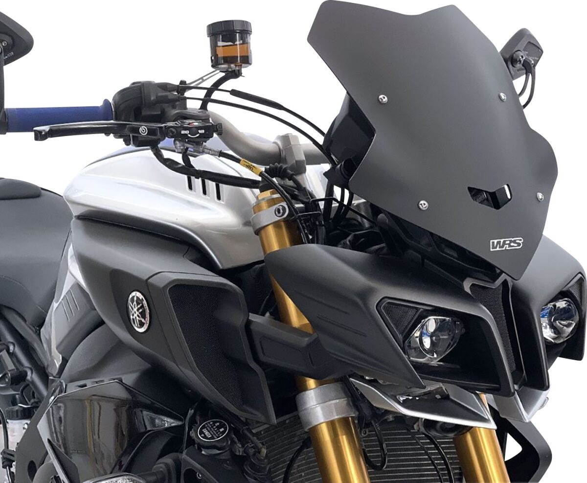 Pare-Brise Sport Noir Mat WRS pour Yamaha MT-10 (16-21) - YA026NO