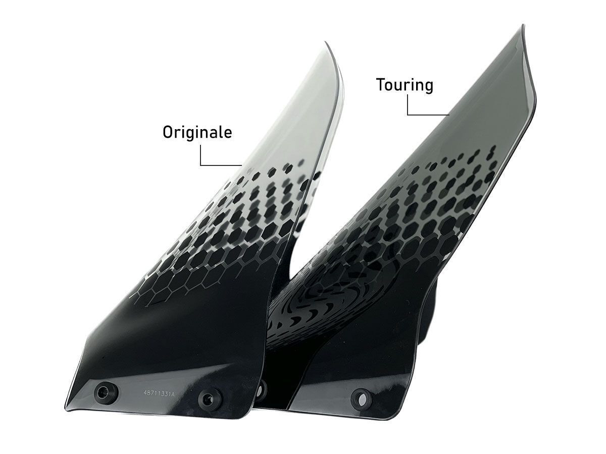 Pare-Brise Touring Fumé WRS pour Ducati Desert X 950 (22-24) - DU024F