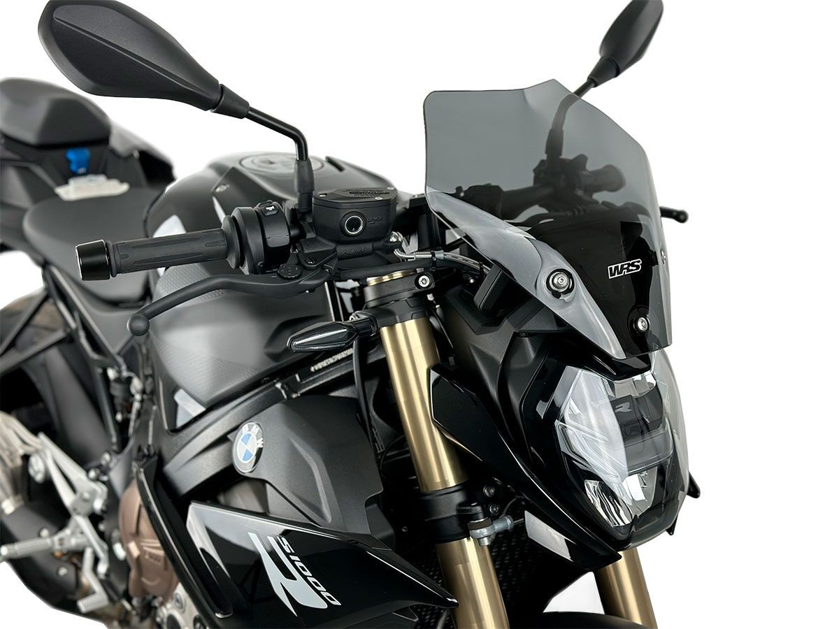 Pare-Brise Touring Fumé Foncé WRS pour BMW S 1000 R (22-24) - BM076FS