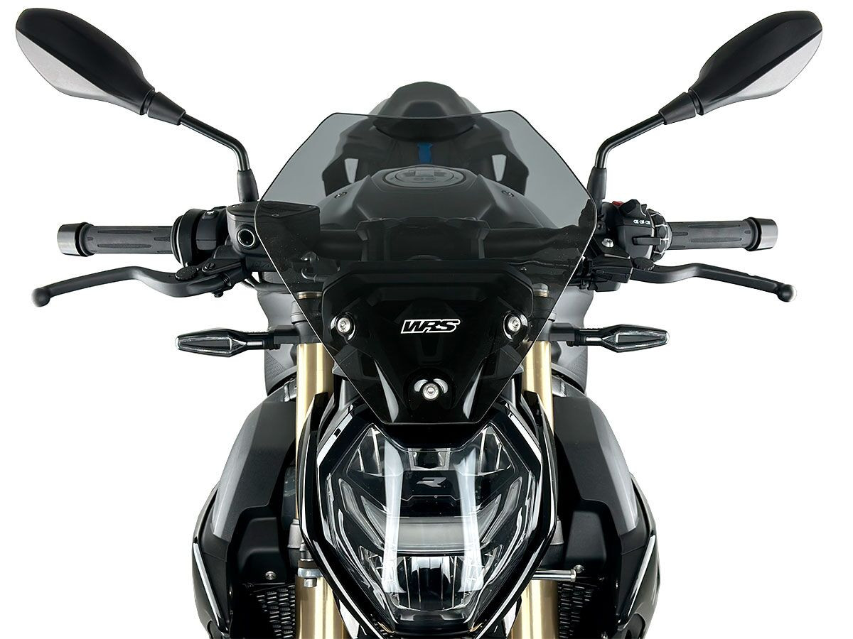 Pare-Brise Touring Fumé Foncé WRS pour BMW S 1000 R (22-24) - BM076FS