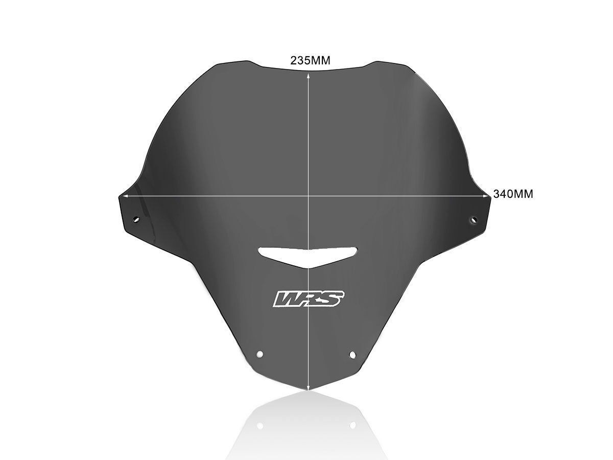 Pare-Brise Sport Fumé Foncé WRS pour Aprilia Tuono V4 1100 RR (21-24) - AP006FS