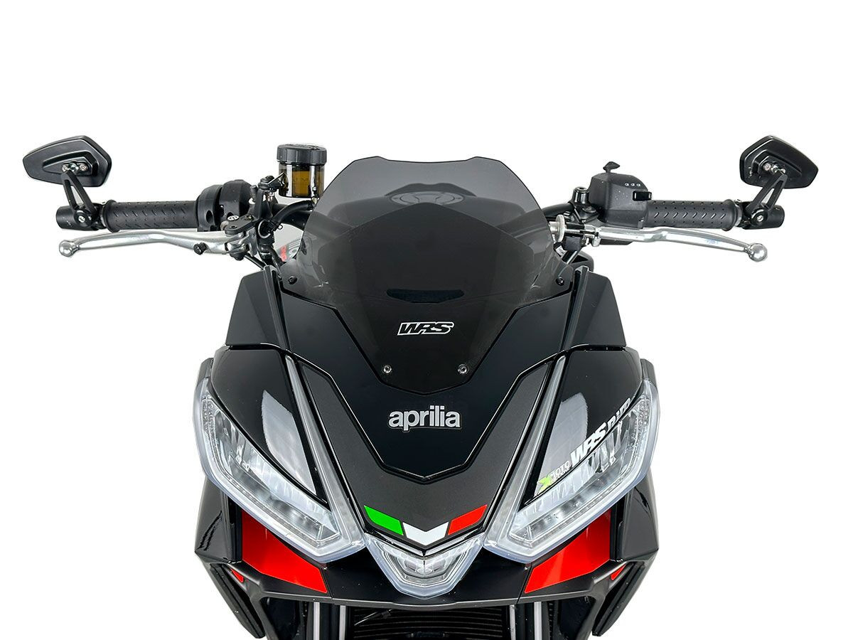 Pare-Brise Sport Fumé Foncé WRS pour Aprilia Tuono V4 1100 RR Factory (21-24) - AP006FS