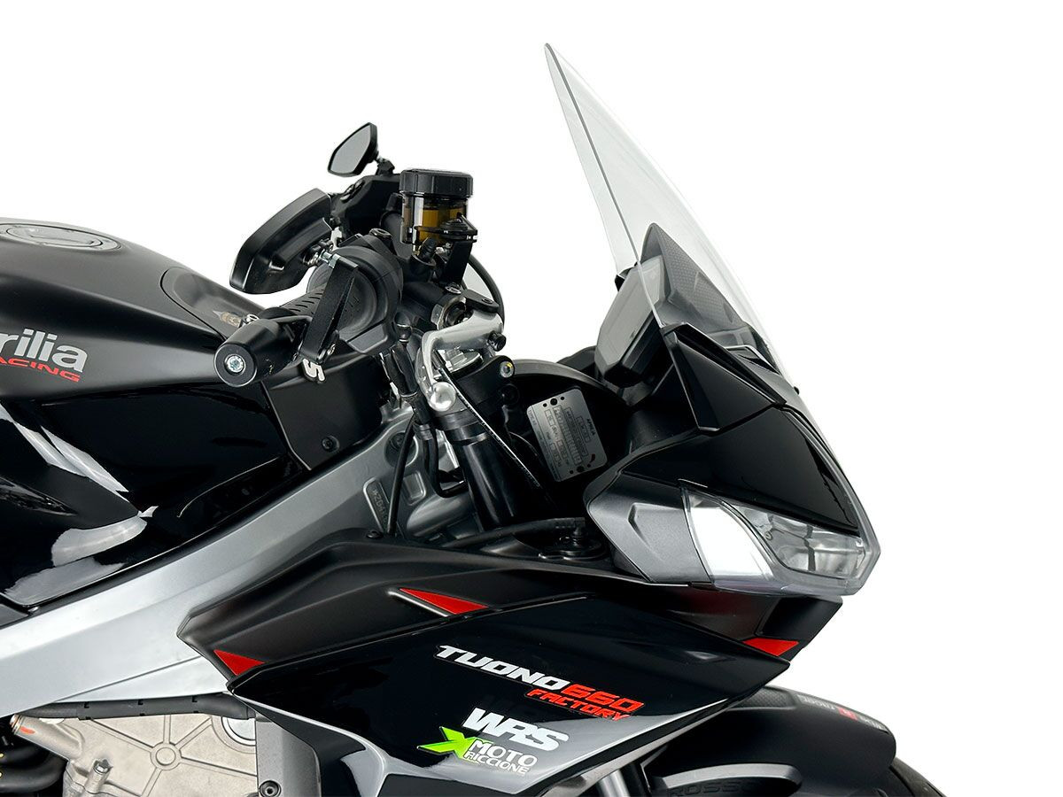 Pare-Brise Touring Claire WRS pour Aprilia Tuono 660 (21-24) - AP005T
