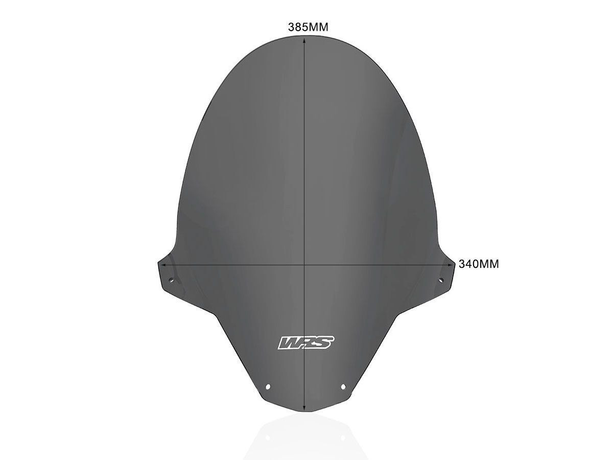 Pare-Brise Touring Fumé Foncé WRS pour Aprilia Tuono 660 (21-24) - AP005FS