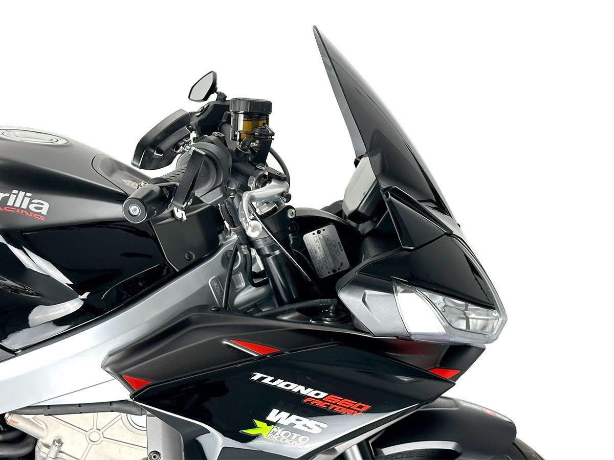Pare-Brise Touring Fumé Foncé WRS pour Aprilia Tuono 660 (21-24) - AP005FS