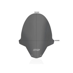 Pare-Brise Touring Fumé Foncé WRS pour Aprilia Tuono V4 1100 RR (21-24) - AP005FS