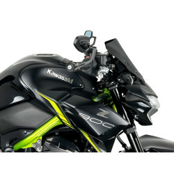 Pare-Brise Sport Noir Mat WRS pour Kawasaki Z 900 (20-24) - KA013NO