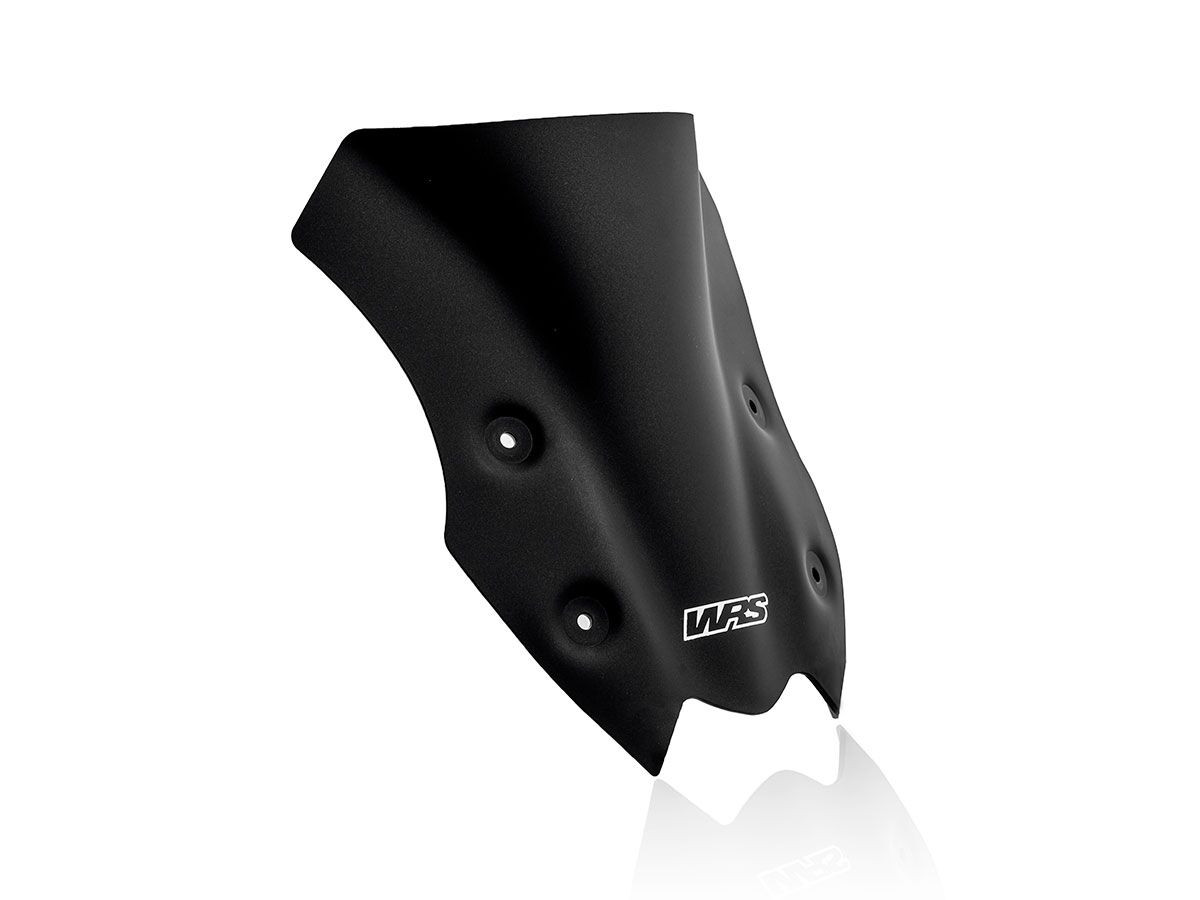 Pare-Brise Sport Noir Mat WRS pour Kawasaki Z 900 (20-24) - KA013NO