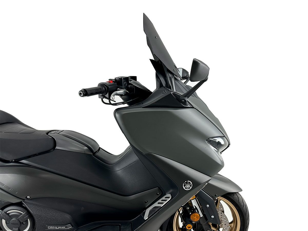 Pare-Brise Sport Noir Mat WRS pour Yamaha XP 560 T-MAX (20-21) - YA029NO