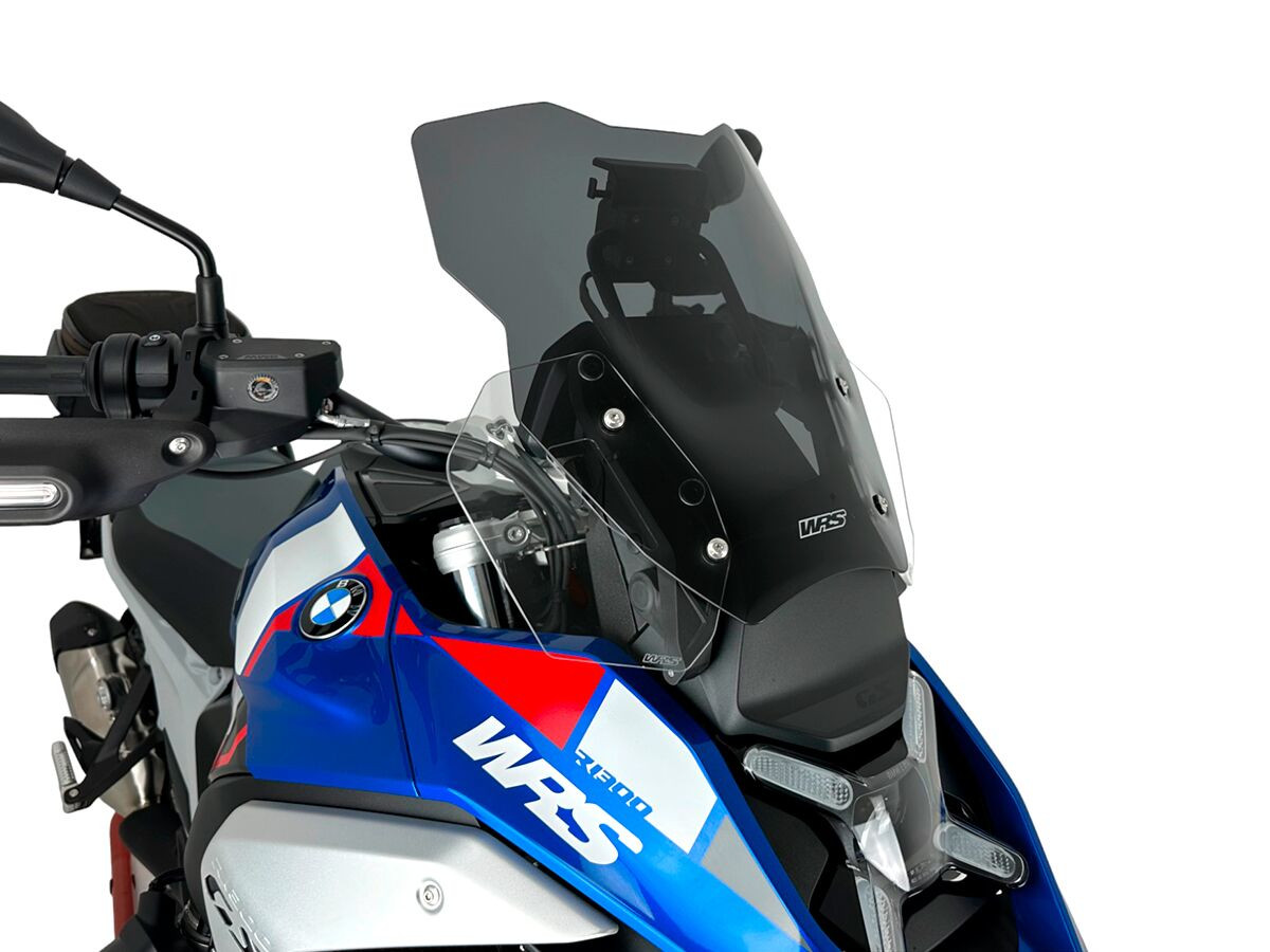 Pare-Brise Touring Fumé Foncé WRS pour BMW R 1300 GS (23-26) - BM091FS