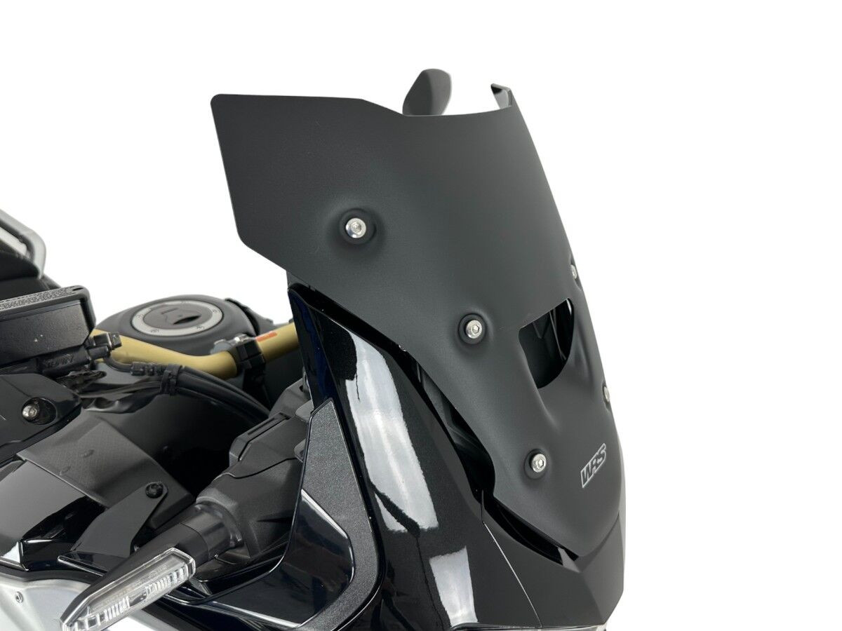 Pare-Brise Sport Noir Mat WRS pour Honda CRF 1100 L Africa Twin Adventure Sports (2024) - HO075NO