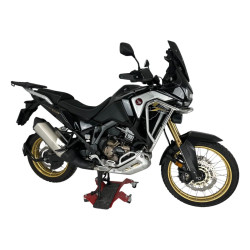 Pare-Brise Sport Noir Mat WRS pour Honda CRF 1100 L Africa Twin Adventure Sports (2024) - HO075NO
