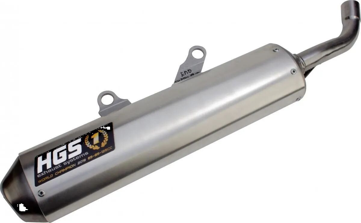 Silencieux 2-Temps HGS pour TM Racing TM MX 125 ES 2T de 2026 - TT-122-SSG