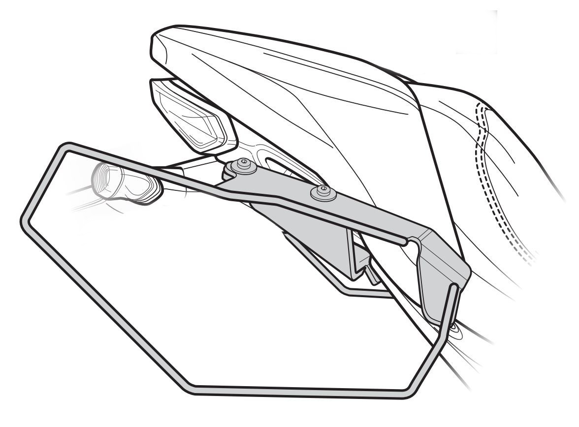 Support sacoches latérales Shad pour Monster 797 et 1200 (16-21) Super Sport 937 (16-19)