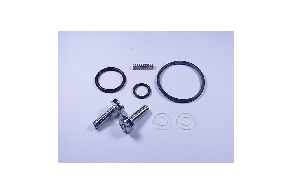 Robinet Essence Pour Moto Suzuki TS, GN, DR, GS, GT - 34 Mm, 3 Positions (ON/OFF/RES) - Argenté