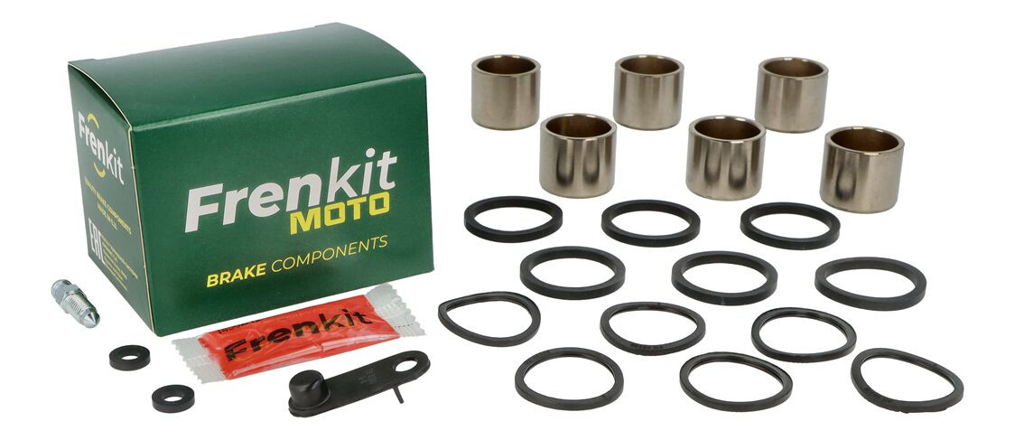 Kit Réparation d’Étrier, Piston + Joint Avant Frenkit pour Kawasaki ZX-6 R 600 Ninja (98-99) - 629086