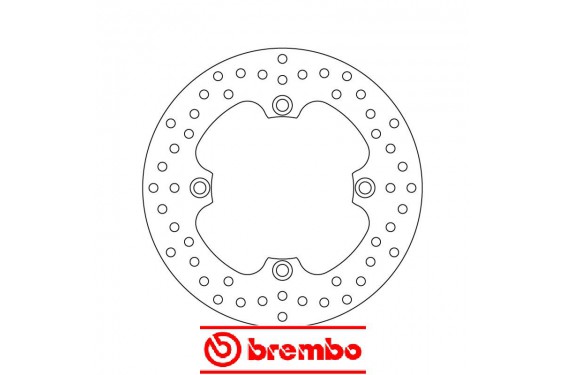 Disque de frein arrière Brembo pour Husqvarna 125 WR (00-05) 125 WRE (00-09) 125 CR (00-04) Disque de frein arrière Brembo pour Husqvarna 125 WR (00-05) 125 WRE (00-09) 125 CR (00-04)