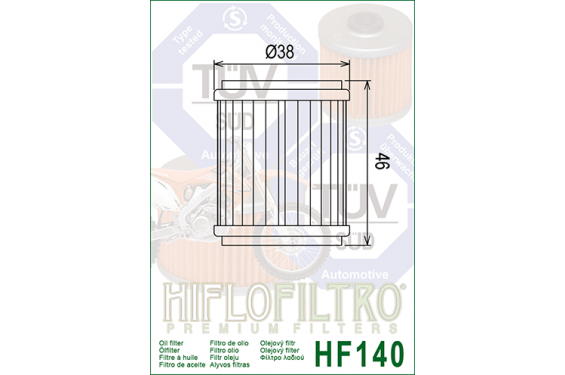 Filtre à Huile HF140