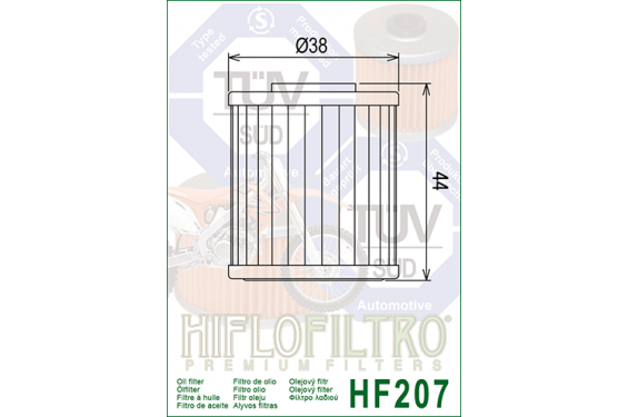 Filtre a Huile HF207