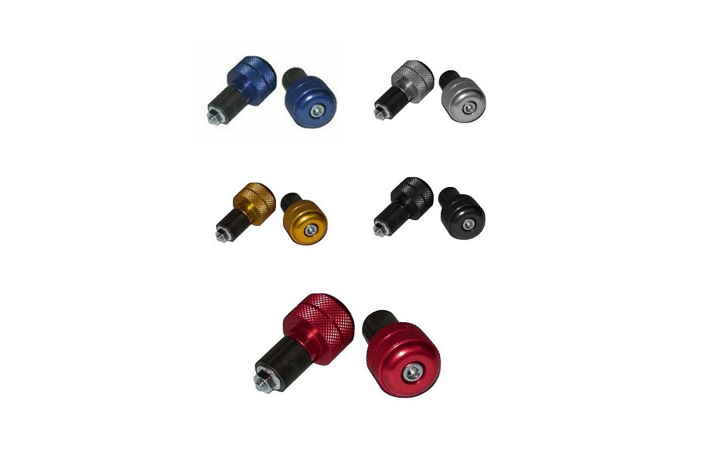 Embouts De Guidon BMX Old School – Bouchons De Barre En Alliage Argenté (22.2mm), Lot De 2, Costaud, Peut-être Mosh