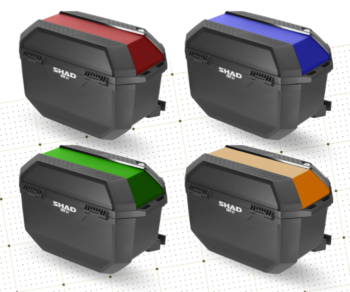 Couvercle Incolore Shad Prête à Peindre pour Valises TR27
