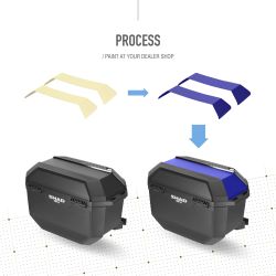 Couvercle Incolore Shad Prête à Peindre pour Valises TR27