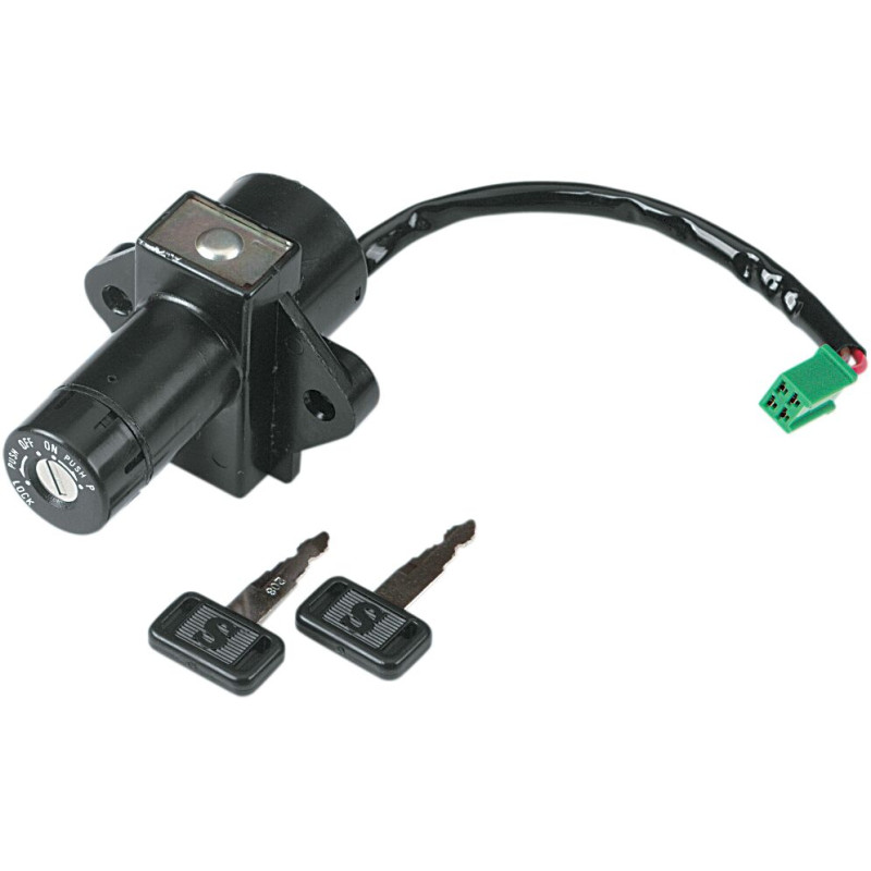 Contacteur à clés Emgo pour Suzuki GS 450 E (80-81) - 40-71010 Contacteur à clés Emgo pour Suzuki GS 450 E (80-81) - 40-71010