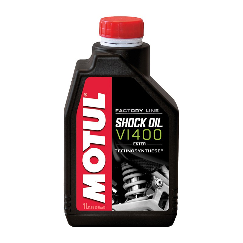 Huile amortisseur Moto Motul Shock Oil VI400 Factory line 1 Litre