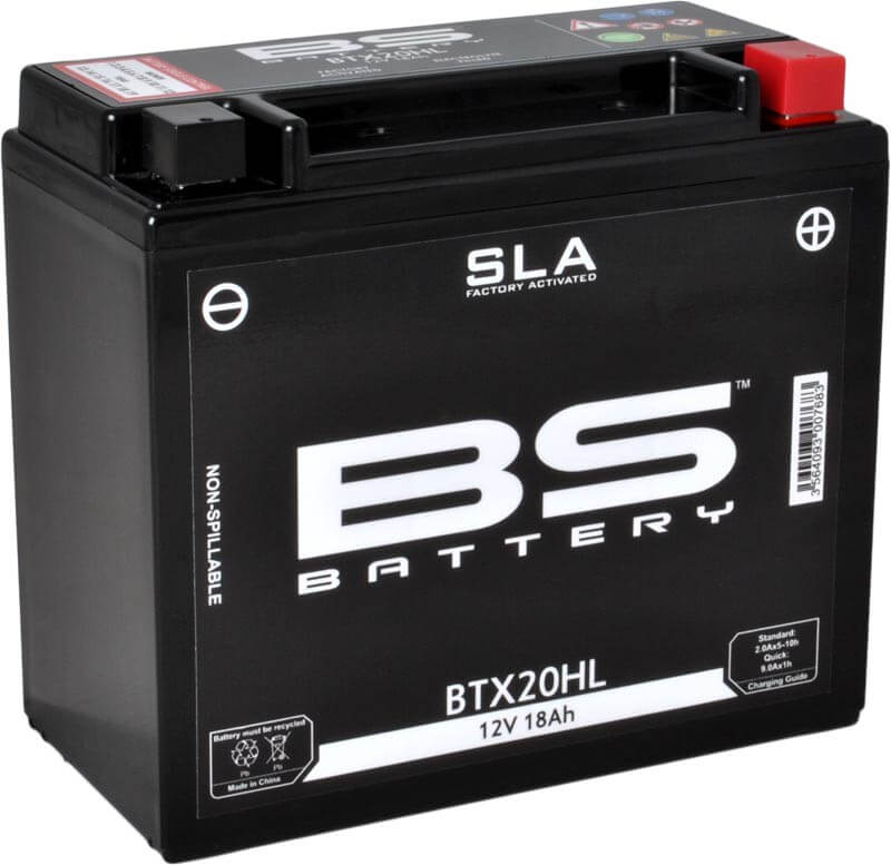 Batterie Moto BS BTX20HL SLA