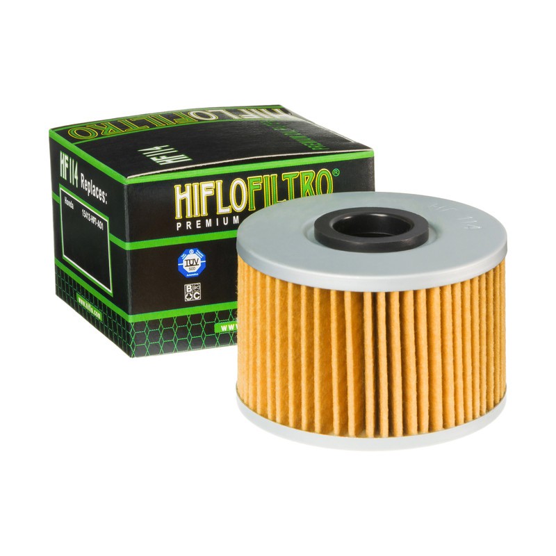Filtre a Huile Quad Hiflofiltro HF114 pour Honda TRX 500 FA Fourtrax Rubicon (15-18)