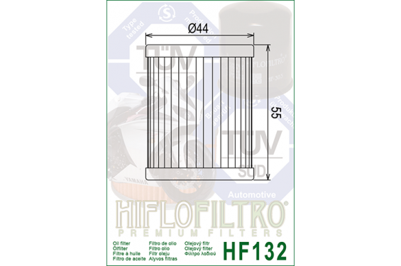 Filtre a Huile Quad HF132