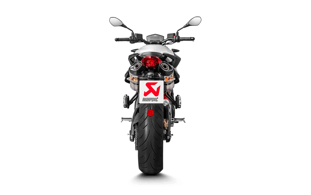 Silencieux Titane Akrapovic Homologué pour Shiver 900 (17-20) S-A9SO1-HDT/1