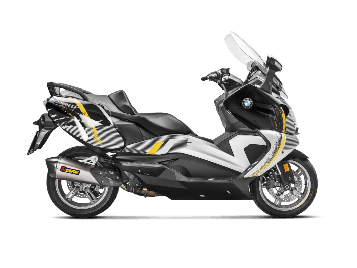 Silencieux Titane Akrapovic Homologué pour C650 GT (16-20) S-B6SO8-HZAAT