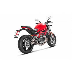 Silencieux Titane Akrapovic pour Ducati Monster 797 (17-20) S-D8SO4-CUBTBL/1